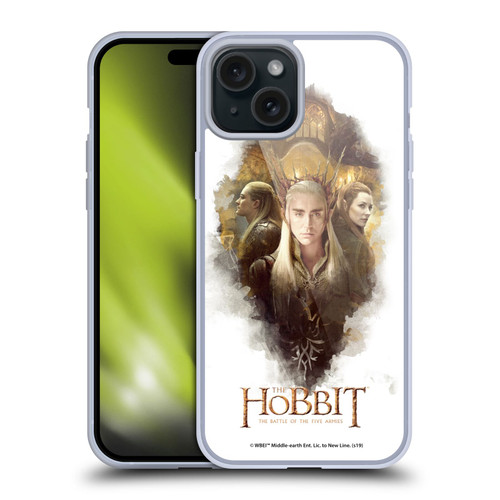 The Hobbit The Battle of the Five Armies Graphics Elves Soft Gel Case for Apple iPhone 15 Plus