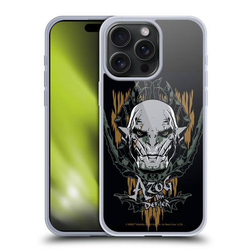 The Hobbit The Battle of the Five Armies Graphics Azog The Defiler Soft Gel Case for Apple iPhone 15 Pro Max