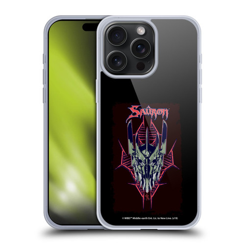 The Hobbit The Battle of the Five Armies Graphics Sauron Soft Gel Case for Apple iPhone 15 Pro Max