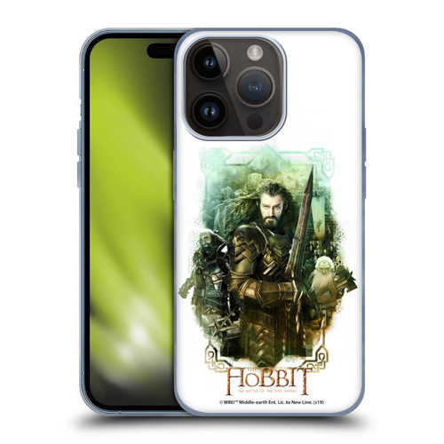 The Hobbit The Battle of the Five Armies Graphics Dwarves Soft Gel Case for Apple iPhone 15 Pro