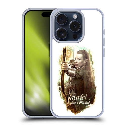 The Hobbit The Battle of the Five Armies Graphics Tauriel Soft Gel Case for Apple iPhone 15 Pro