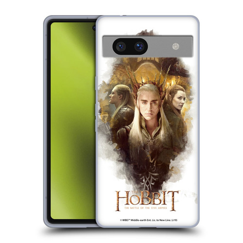 The Hobbit The Battle of the Five Armies Graphics Elves Soft Gel Case for Google Pixel 7a