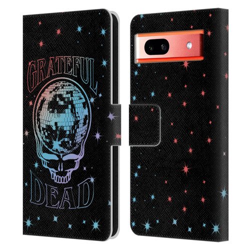 Grateful Dead Trends Skull Logo Leather Book Wallet Case Cover For Google Pixel 7a