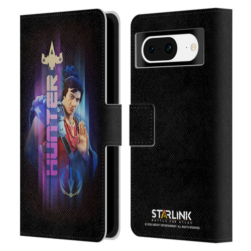 Starlink Battle for Atlas Character Art Hunter Hakka Leather Book Wallet Case Cover For Google Pixel 8