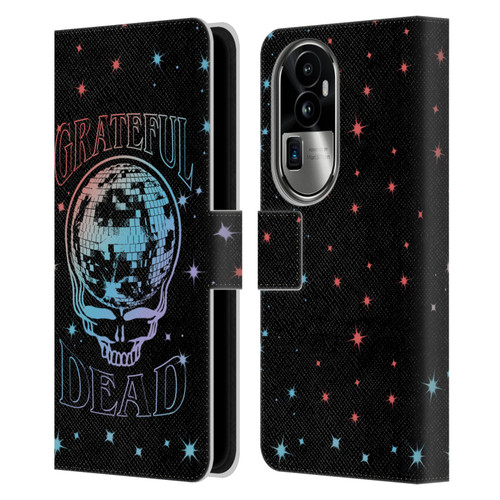 Grateful Dead Trends Skull Logo Leather Book Wallet Case Cover For OPPO Reno10 Pro+