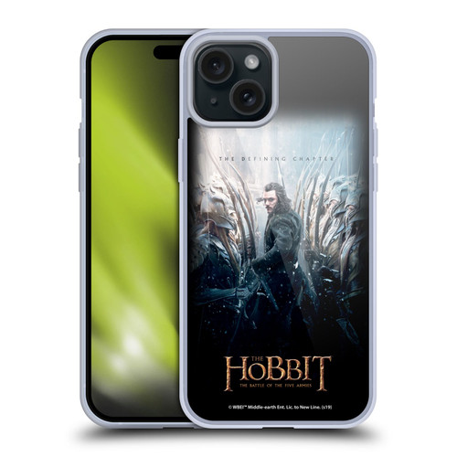 The Hobbit The Battle of the Five Armies Posters Bard Soft Gel Case for Apple iPhone 15 Plus