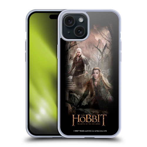 The Hobbit The Battle of the Five Armies Posters Elves Soft Gel Case for Apple iPhone 15 Plus