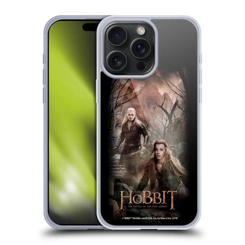 The Hobbit The Battle of the Five Armies Posters Elves Soft Gel Case for Apple iPhone 15 Pro Max