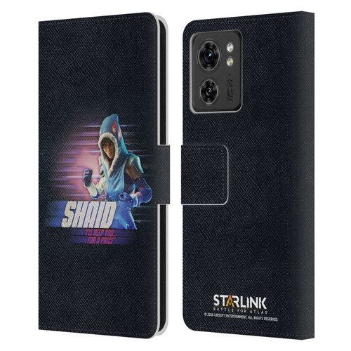Starlink Battle for Atlas Character Art Shaid Leather Book Wallet Case Cover For Motorola Moto Edge 40