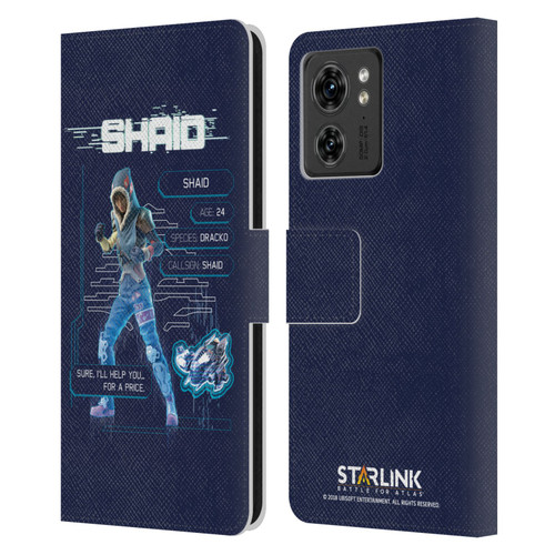 Starlink Battle for Atlas Character Art Shaid 2 Leather Book Wallet Case Cover For Motorola Moto Edge 40