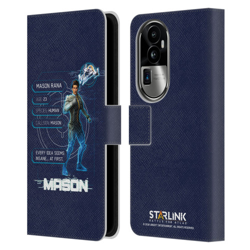 Starlink Battle for Atlas Character Art Mason Leather Book Wallet Case Cover For OPPO Reno10 Pro+