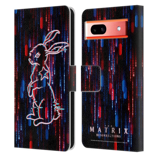 The Matrix Resurrections Key Art Choice Is An Illusion Leather Book Wallet Case Cover For Google Pixel 7a