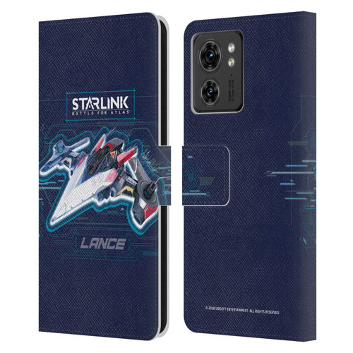 Starlink Battle for Atlas Starships Lance Leather Book Wallet Case Cover For Motorola Moto Edge 40