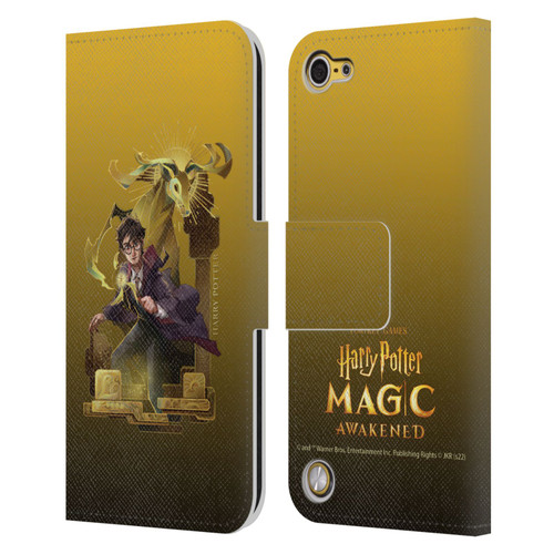 Harry Potter: Magic Awakened Characters Harry Potter Leather Book Wallet Case Cover For Apple iPod Touch 5G 5th Gen