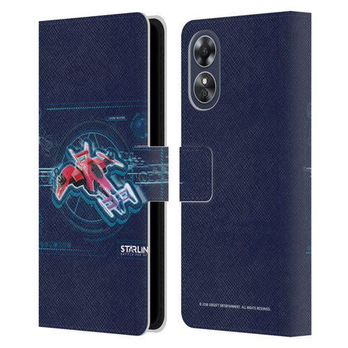Starlink Battle for Atlas Starships Pulse Leather Book Wallet Case Cover For OPPO A17