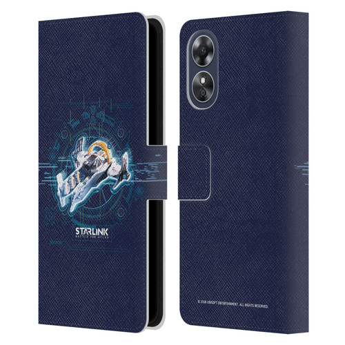 Starlink Battle for Atlas Starships Zenith Leather Book Wallet Case Cover For OPPO A17