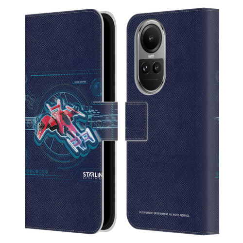 Starlink Battle for Atlas Starships Pulse Leather Book Wallet Case Cover For OPPO Reno10 5G / Reno10 Pro 5G
