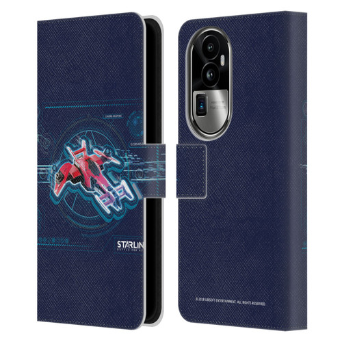 Starlink Battle for Atlas Starships Pulse Leather Book Wallet Case Cover For OPPO Reno10 Pro+