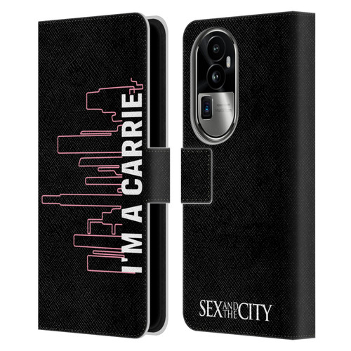 Sex and The City: Television Series Characters Carrie Leather Book Wallet Case Cover For OPPO Reno10 Pro+