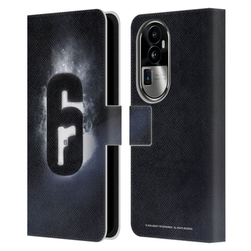 Tom Clancy's Rainbow Six Siege Logos Glow Leather Book Wallet Case Cover For OPPO Reno10 Pro+