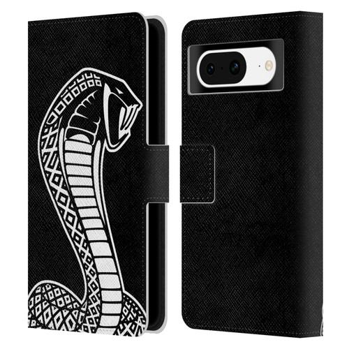 Shelby Logos Oversized Leather Book Wallet Case Cover For Google Pixel 8