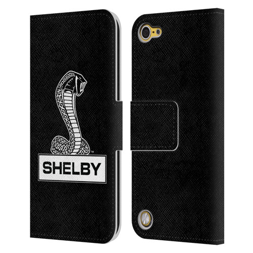 Shelby Logos Plain Leather Book Wallet Case Cover For Apple iPod Touch 5G 5th Gen