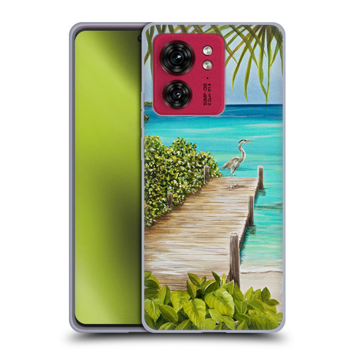 Lisa Sparling Birds And Nature Coastal Seclusion Soft Gel Case for Motorola Moto Edge 40