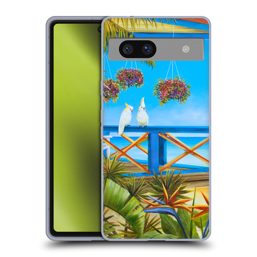 Lisa Sparling Birds And Nature Island Solitude Soft Gel Case for Google Pixel 7a