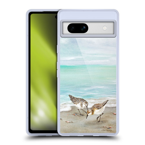 Lisa Sparling Birds And Nature Surfside Dining Soft Gel Case for Google Pixel 7a