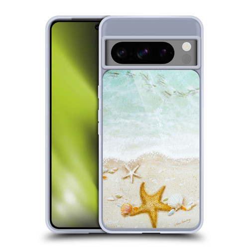 Lisa Sparling Birds And Nature Sandy Shore Soft Gel Case for Google Pixel 8 Pro