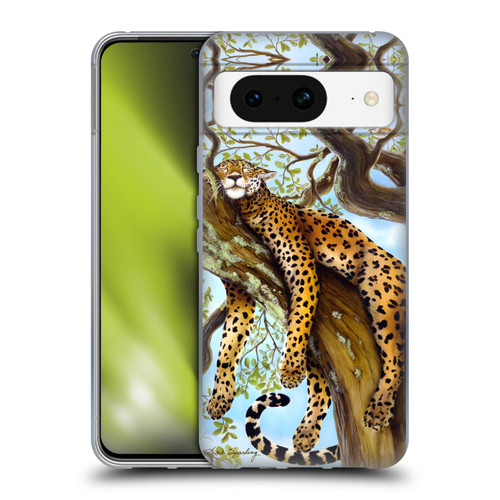 Lisa Sparling Creatures Leopard Soft Gel Case for Google Pixel 8