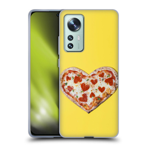 Pepino De Mar Foods Heart Pizza Soft Gel Case for Xiaomi 12