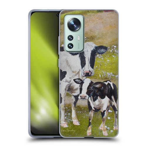 Lisa Sparling Creatures Two Cows Soft Gel Case for Xiaomi 12
