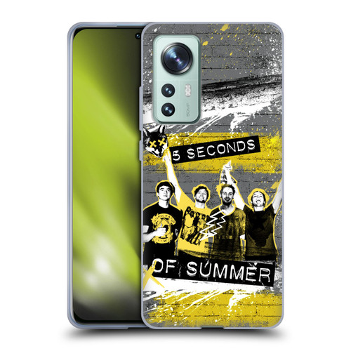 5 Seconds of Summer Posters Splatter Soft Gel Case for Xiaomi 12