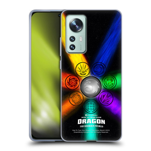 How To Train Your Dragon III Icon Art Group Light Soft Gel Case for Xiaomi 12
