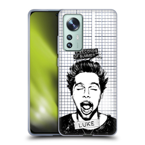 5 Seconds of Summer Solos Grained Luke Soft Gel Case for Xiaomi 12