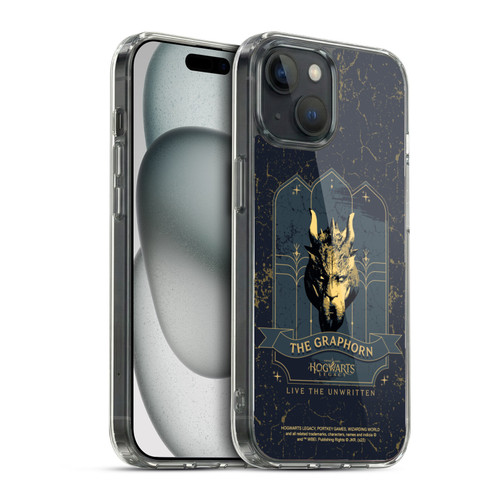 Hogwarts Legacy Graphics The Graphorn Soft Gel Case for Apple iPhone 15 & MagSafe