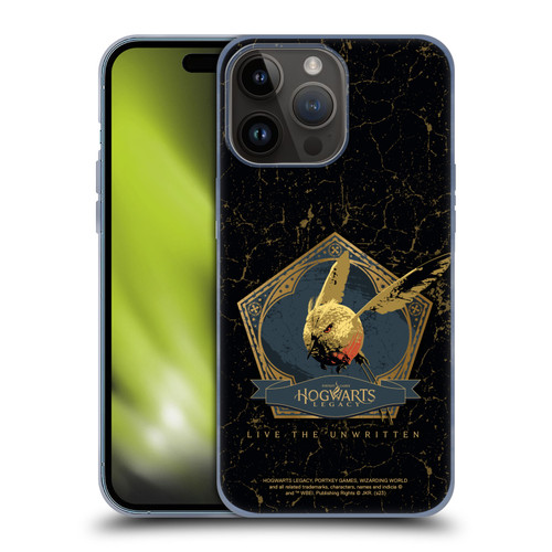 Hogwarts Legacy Graphics Golden Snidget Soft Gel Case for Apple iPhone 15 Pro Max