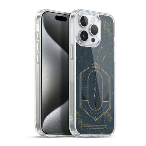 Hogwarts Legacy Graphics Live The Unwritten Soft Gel Case for Apple iPhone 15 Pro Max & MagSafe