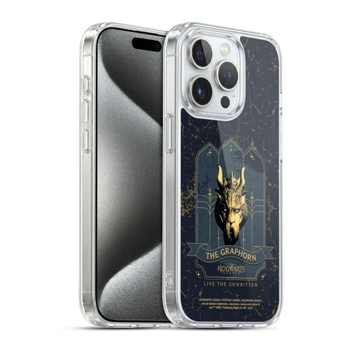 Hogwarts Legacy Graphics The Graphorn Soft Gel Case for Apple iPhone 15 Pro & MagSafe