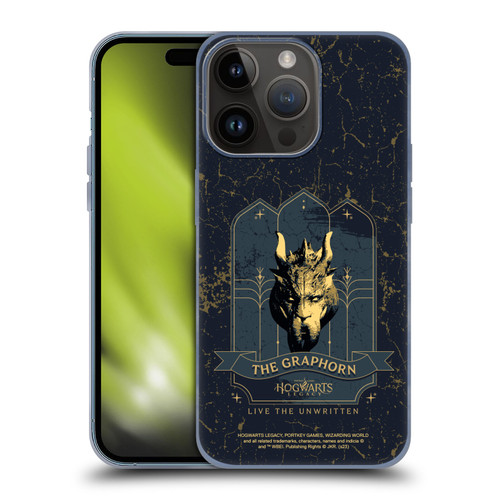 Hogwarts Legacy Graphics The Graphorn Soft Gel Case for Apple iPhone 15 Pro