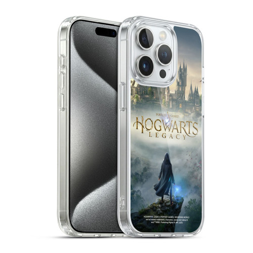 Hogwarts Legacy Graphics Key Art Soft Gel Case for Apple iPhone 15 Pro & MagSafe