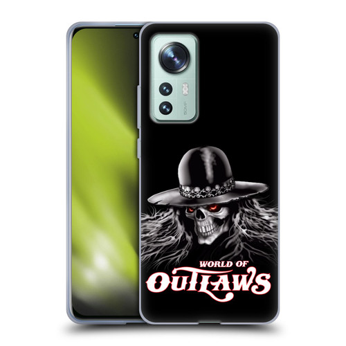 World of Outlaws Skull Rock Graphics Logo Soft Gel Case for Xiaomi 12