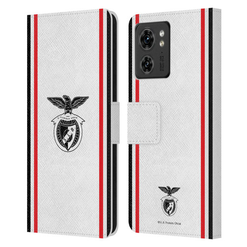 S.L. Benfica 2021/22 Crest Kit Away Leather Book Wallet Case Cover For Motorola Moto Edge 40