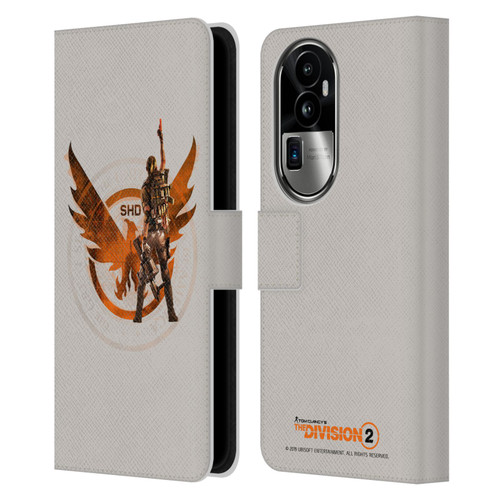 Tom Clancy's The Division 2 Characters Female Agent 2 Leather Book Wallet Case Cover For OPPO Reno10 Pro+