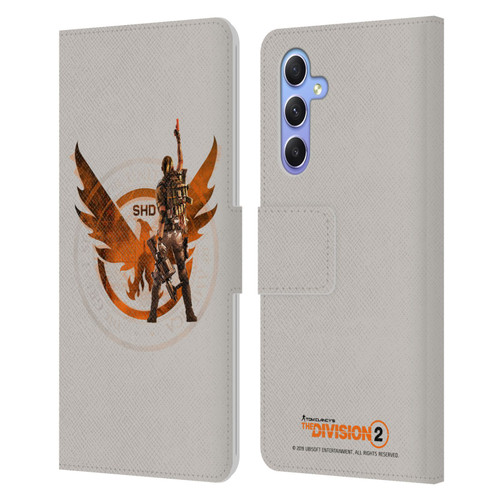 Tom Clancy's The Division 2 Characters Female Agent 2 Leather Book Wallet Case Cover For Samsung Galaxy A34 5G