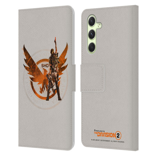 Tom Clancy's The Division 2 Characters Female Agent 2 Leather Book Wallet Case Cover For Samsung Galaxy A54 5G