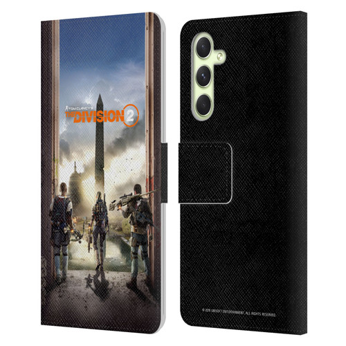 Tom Clancy's The Division 2 Characters Key Art Leather Book Wallet Case Cover For Samsung Galaxy A54 5G