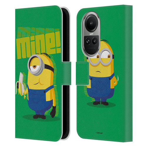 Minions Rise of Gru(2021) 70's Banana Leather Book Wallet Case Cover For OPPO Reno10 5G / Reno10 Pro 5G
