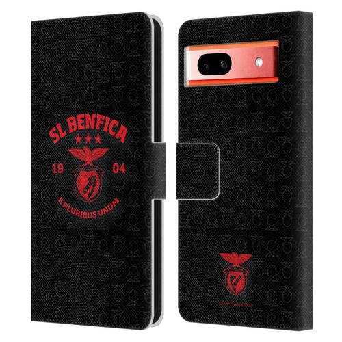 S.L. Benfica 2021/22 Crest E Pluribus Unum Leather Book Wallet Case Cover For Google Pixel 7a